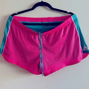 Adidas Pink Vintage Jersey Shorts